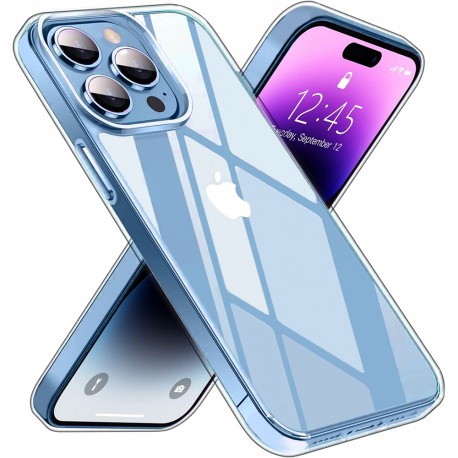 iPhone 16 Pro St&ouml;tt&aring;ligt Genomskinligt Skal Simple-iPhone 16 Pro-Shockproof.se