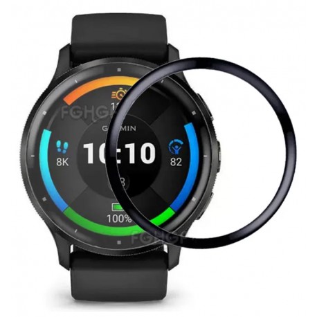 Garmin Venu 3s FullFrame 3D H&auml;rdat glas 0.26mm 9H-Garmin Venu 3S-Shockproof.se
