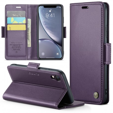 CaseMe Skin Pro Fodral iPhone XR - Lila-iPhone XR-Shockproof.se