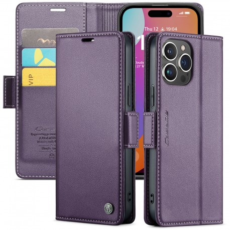 CaseMe Skin Pro Fodral iPhone 15 Pro Max - Lila-iPhone 15 Pro Max-Shockproof.se