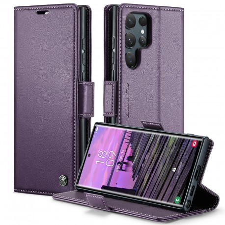 CaseMe Skin Pro Fodral Samsung S24 Ultra - Lila-Samsung S24 Ultra-Shockproof.se