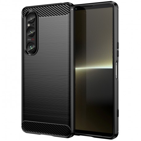 Xperia 1 VI St&ouml;tt&aring;ligt Skal SlimCarbon-Xperia 1 VI-Shockproof.se