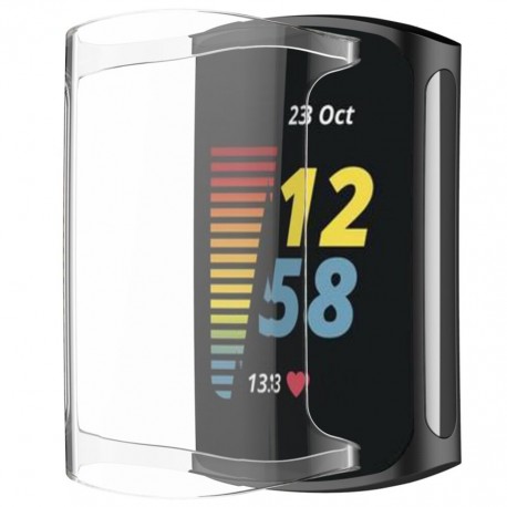 Helt&auml;ckande TPU Skal Fitbit Charge 6 Liquid-Fitbit Charge 6-Shockproof.se