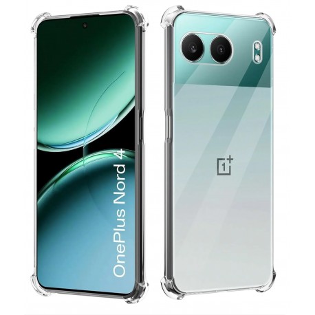OnePlus Nord 4 St&ouml;tt&aring;ligt Skal med F&ouml;rst&auml;rkta H&ouml;rn-OnePlus Nord 4-Shockproof.se