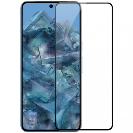 Google Pixel 9 Pro XL H&auml;rdat Glas 0.26mm 2.5D 9H Fullframe-Google Pixel 9 Pro XL-Shockproof.se