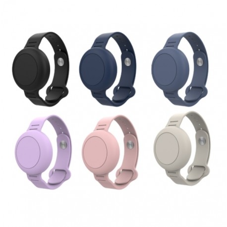 Vattent&auml;tt Silikonarmband Apple AirTag f&ouml;r Barn/Vuxen-Sport & Fritid-Shockproof.se