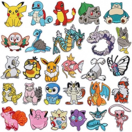 Tygm&auml;rken Pokemon Among Us Avengers-Kl&auml;der & Accessoarer-Shockproof.se
