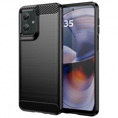 Motorola Moto G55 St&ouml;tt&aring;ligt Skal SlimCarbon-Motorola Moto G55-Shockproof.se