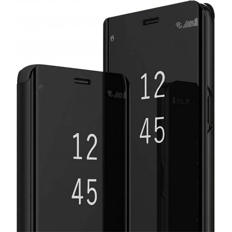 Samsung S24 FE Smart Flipfodral Clear View Standing V2 Rocket-Samsung S24 FE-Shockproof.se