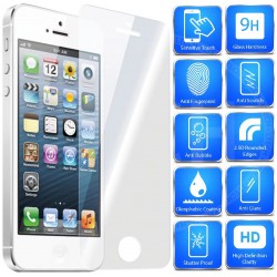 iPhone 5/5S Härdat glas 0.26mm 2.5D 9H