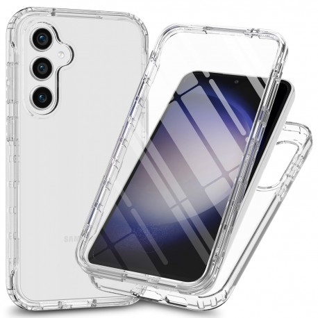 Samsung S25 Plus Helt&auml;ckande Premium 3D Skal 3in1 ThreeSixty Clear-Samsung S25 Plus-Shockproof.se