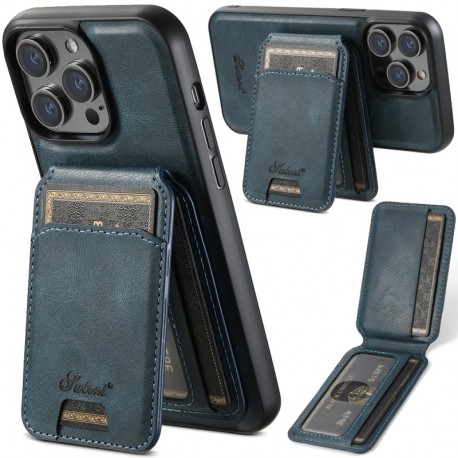 Suteni&trade; 2in1 Magsafe Skal med Korth&aring;llare iPhone 16 Pro - Bl&aring;-iPhone 16 Pro-Shockproof.se