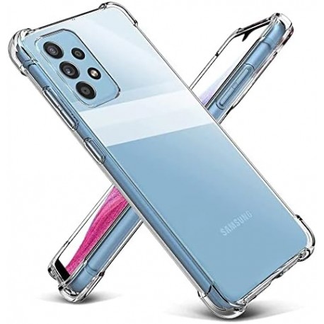 Samsung A32 4G St&ouml;tt&aring;ligt Skal med F&ouml;rst&auml;rkta H&ouml;rn-Samsung A32 5G-Shockproof.se