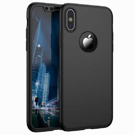 iPhone XS Max 360&deg; 3in1 FullCover Skal + 0.26mm 9H Glas-iPhone XS Max-Shockproof.se