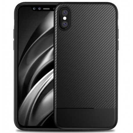 iPhone XS Max St&ouml;tt&aring;ligt Skal FullCarbon-iPhone XS Max-Shockproof.se