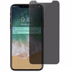 2-PACK iPhone XS Max Privacy Härdat glas 0.26mm 2.5D 9H