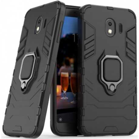 Samsung J4 Plus St&ouml;tt&aring;ligt Skal med Ringh&aring;llare ThinArmor-Samsung J4 Plus-Shockproof.se