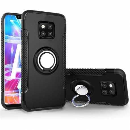 Mate 20 Pro Praktisk St&ouml;tt&aring;ligt Skal med Ringh&aring;llare V2 LYA-L29-Mate 20 Pro-Shockproof.se