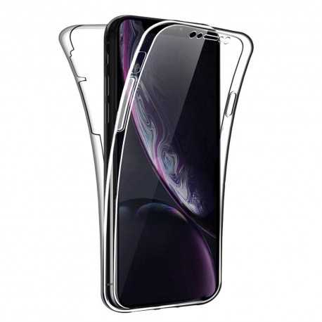 360&deg; Helt&auml;ckande Silikonfodral iPhone XR-iPhone XR-Shockproof.se