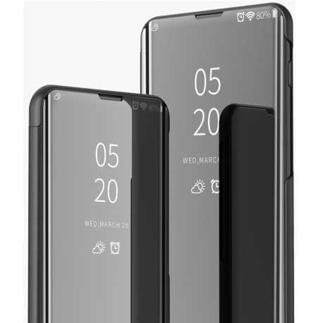 Huawei P Smart 2019 Smart Flipfodral Clear View Standing V2 Rocket-P Smart 2019-Shockproof.se