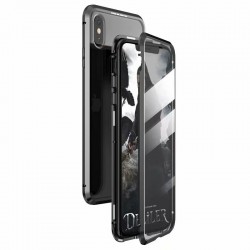 iPhone XS Max Exklusiv Stötdämpande Premium Skal Glassback® V4