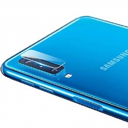 Samsung A7 2018 Kamera Skydd Härdat Glas