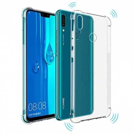 Huawei Y6 2019 St&ouml;tt&aring;ligt Skal med F&ouml;rst&auml;rkta H&ouml;rn-Huawei Y6 2019-Shockproof.se