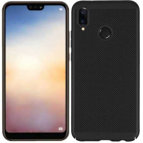 Huawei P Smart 2019 St&ouml;td&auml;mpande Ultratunn Gummibelagd Skal Breeze-P Smart 2019-Shockproof.se