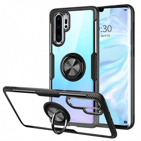 Huawei P30 Pro Praktisk Stöttåligt Skal med Ringhållare V4-P30 Pro-Shockproof.se