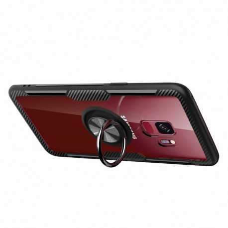 Samsung S9 Praktisk St&ouml;tt&aring;ligt Skal med Ringh&aring;llare V4-Samsung S9-Shockproof.se