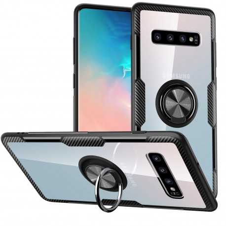 Samsung S10e Praktisk St&ouml;tt&aring;ligt Skal med Ringh&aring;llare V4 (SM-G970F)-Samsung S10e-Shockproof.se