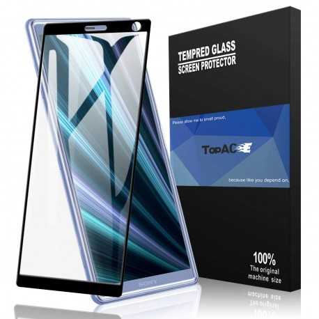2-PACK Sony Xperia 1 H&auml;rdat Glas 0.26mm 9H Fullframe-Xperia 1-Shockproof.se