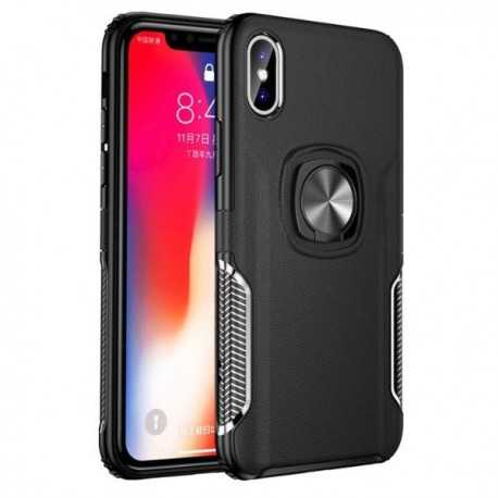 iPhone XS / X Praktisk St&ouml;tt&aring;ligt Skal med Ringh&aring;llare V5-iPhone XS-Shockproof.se