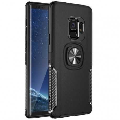 Samsung S9 Plus Praktisk St&ouml;tt&aring;ligt Skal med Ringh&aring;llare V5 (SM-G965F)-Samsung S9 plus-Shockproof.se