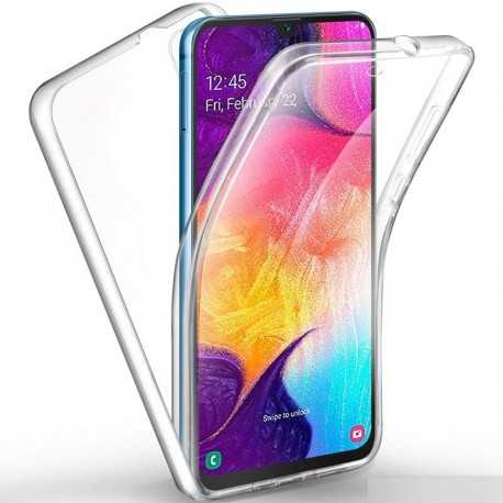 360&deg; Helt&auml;ckande Silikonfodral Samsung A70-Samsung A70-Shockproof.se