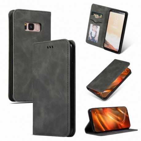 Samsung S8 Flipfodral Kortfack Mocka-Samsung S8-Shockproof.se