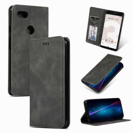 Google Pixel 3 XL Flipfodral Kortfack Mocka-Google Pixel 3 XL-Shockproof.se