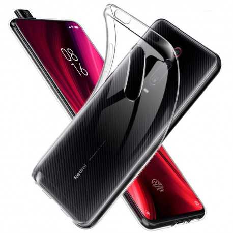 Xiaomi Mi 9T St&ouml;tt&aring;ligt Genomskinligt Skal Simple-Xiaomi Mi 9T-Shockproof.se