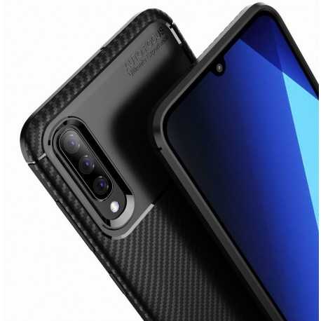 Samsung A70 St&ouml;tt&aring;ligt Skal FullCarbon V4 (SM-A705FN/DS)-Samsung A70-Shockproof.se