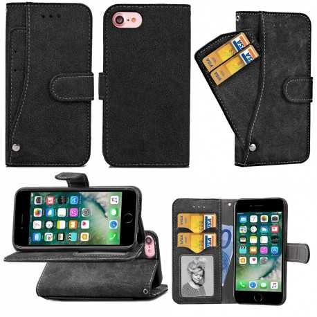 iPhone 7 Praktisk Pl&aring;nboksfodral med 7-FACK Pharah-iPhone 7-Shockproof.se
