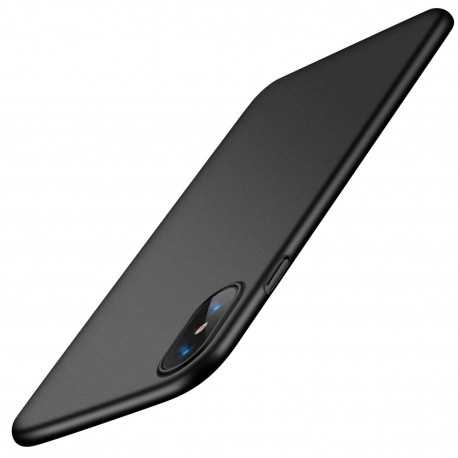 iPhone XS Ultratunt Mattsvart Skal Basic V2-iPhone XS-Shockproof.se