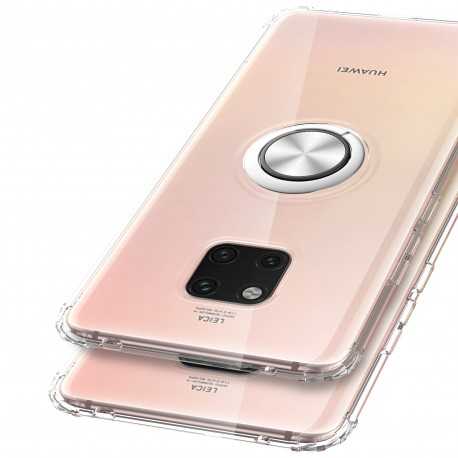 Huawei Mate 20 Pro St&ouml;tt&aring;ligt Skal med Ringh&aring;llare Fresh-Mate 20 Pro-Shockproof.se