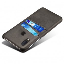 Samsung A20e Exklusiv Stötdämpande Korthållare Retro® V2