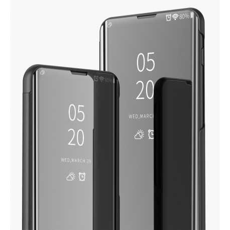 Redmi Note 7 Smart Flipfodral Clear View Standing V2 Rocket-Xiaomi Redmi Note 7-Shockproof.se