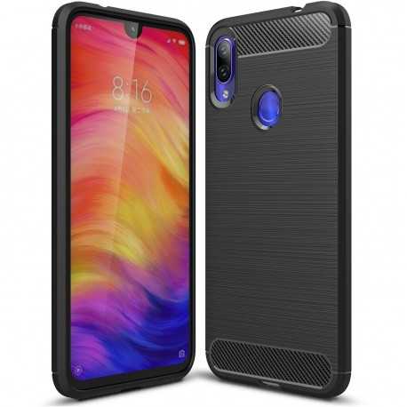Xiaomi Redmi Note 7 St&ouml;tt&aring;ligt Skal SlimCarbon-Xiaomi Redmi Note 7-Shockproof.se