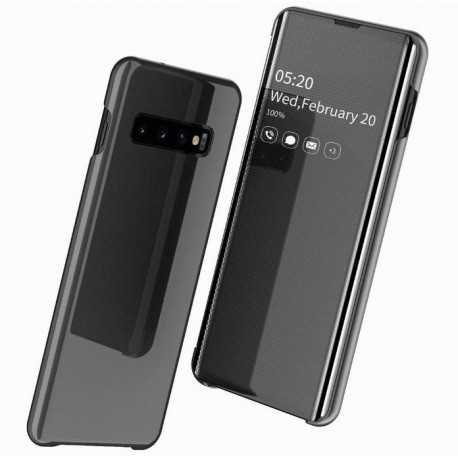 Samsung S10 Smart Flipfodral Clear View Standing V3 Rocket-Samsung S10-Shockproof.se