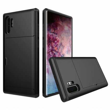 Samsung Note 10 Plus St&ouml;tt&aring;ligt Skal Kortfack StreetWise-Samsung Note 10 Plus-Shockproof.se