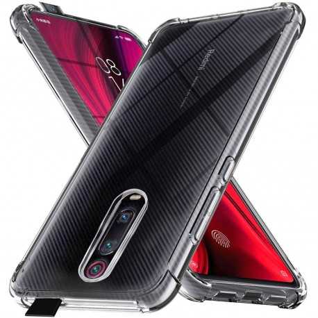 Xiaomi Mi 9T Pro St&ouml;tt&aring;ligt Skal med F&ouml;rst&auml;rkta H&ouml;rn-Xiaomi Mi 9T Pro-Shockproof.se