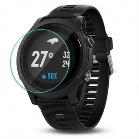 Garmin Forerunner 645 Music H&auml;rdat Glas 0.2mm 9H 2.5D-Garmin Forerunner 645 Music-Shockproof.se