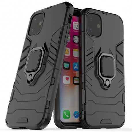 iPhone 11 St&ouml;tt&aring;ligt Skal med Ringh&aring;llare ThinArmor-iPhone 11-Shockproof.se
